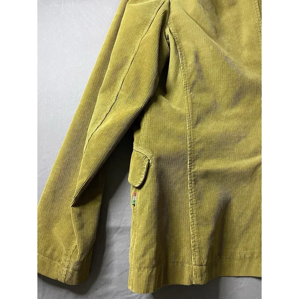 Vintage Moschino Jeans Uomo Corduroy Blazer Jacket Made in Italy IT 52 / US 42